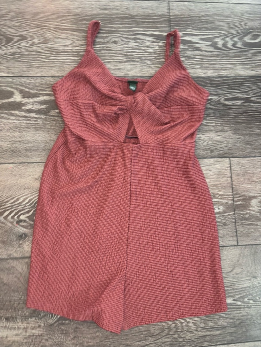 Women’s Small Wild Fable  Rose Pink Romper with Chest Cut-Out